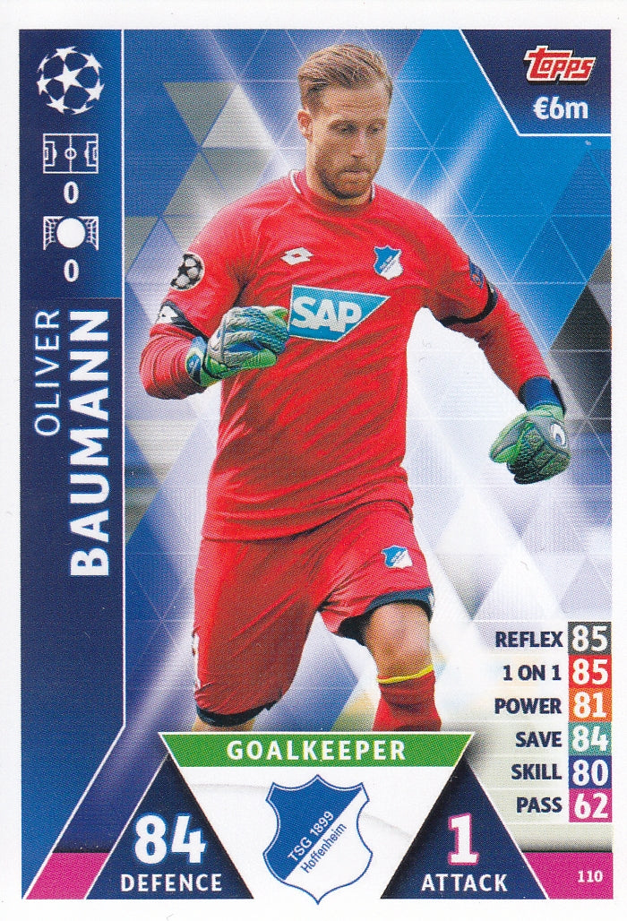 110. OLIVER BAUMANN - TSG 1899 HOFFENHEIM