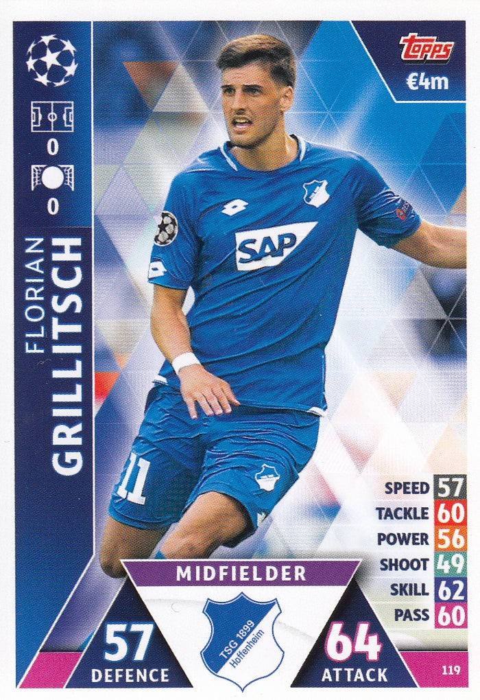 119. FLORIAN GRILLITSCH - TSG 1899 HOFFENHEIM
