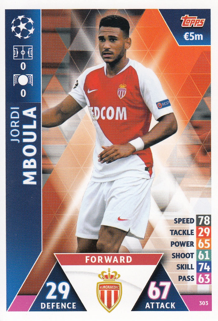 303. JORDI MBOULA - AS MONACO FC