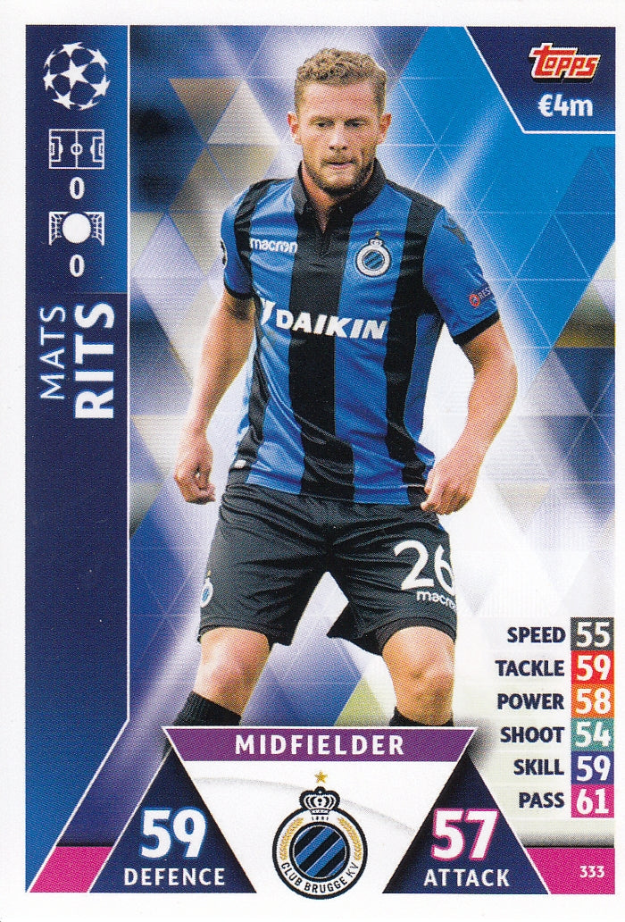 333. MATS RITS - CLUB BRUGGE