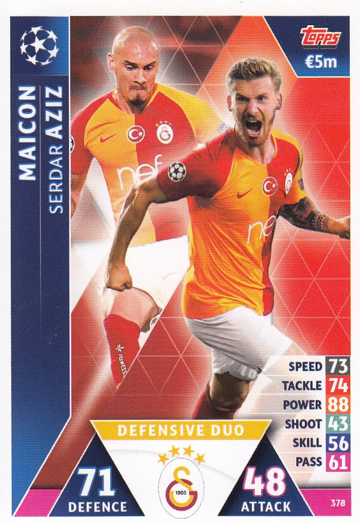 378. MAICON - SERDAR AZIZ - GALATASARAY AS