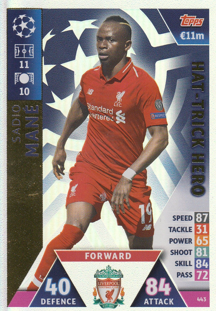 443. SADIO MANE - LIVERPOOL - HAT-TRICK HERO