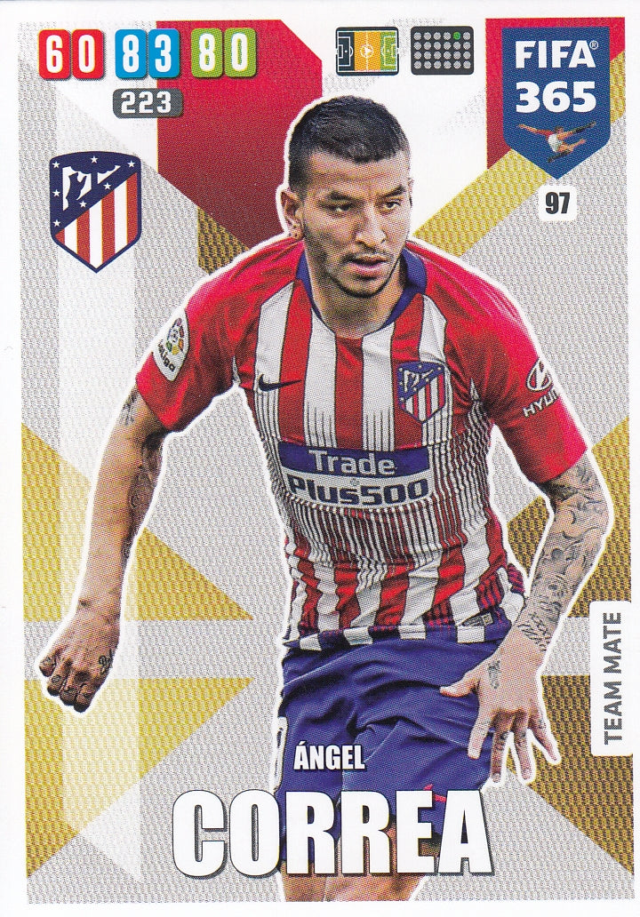 097. ÁNGEL CORREA - ATLETICO DE MADRID - TEAM MATE