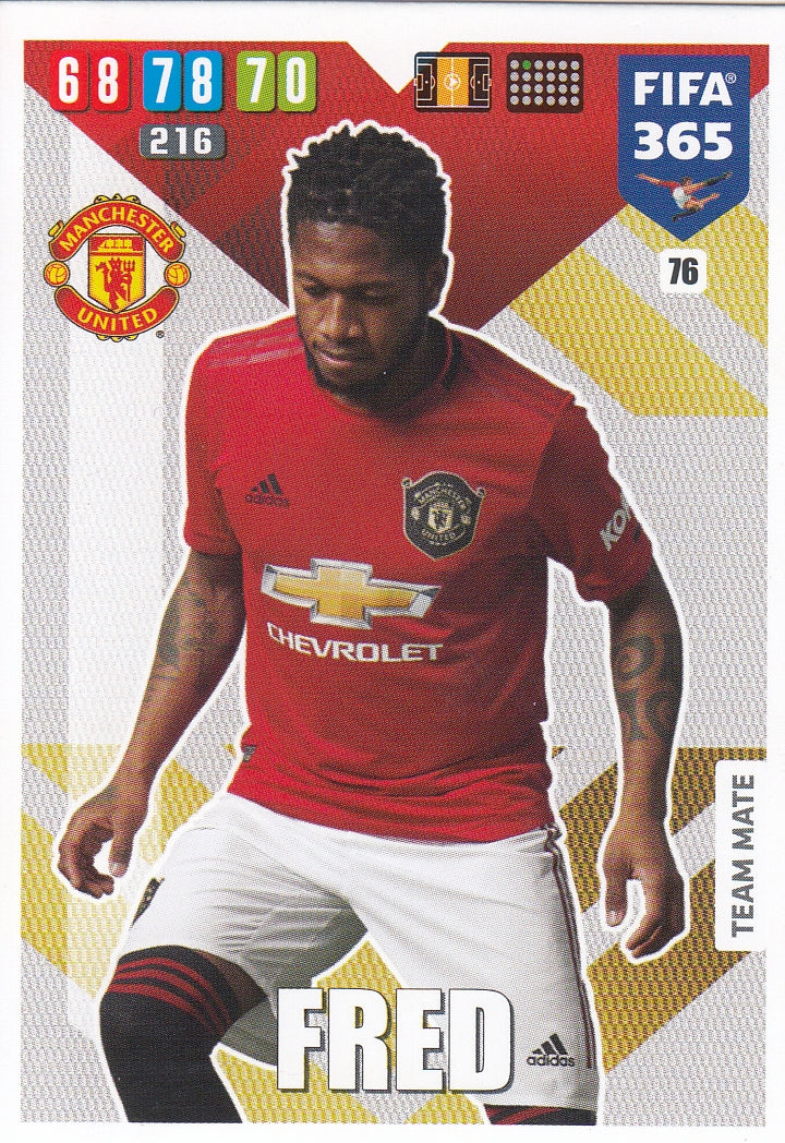 076. FRED - MANCHESTER UNITED - TEAM MATE
