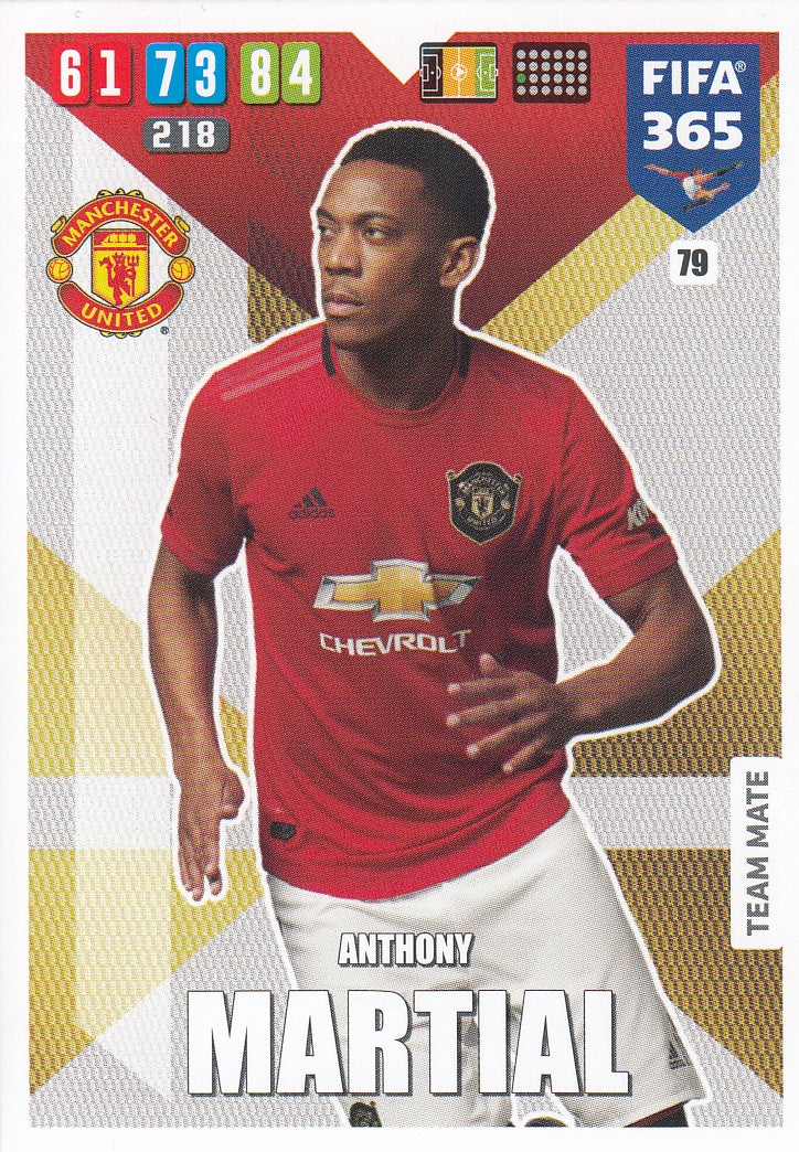 079. ANTHONY MARTIAL - MANCHESTER UNITED - TEAM MATE