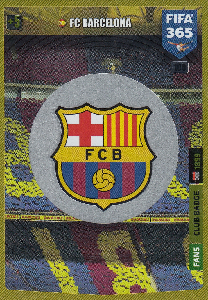 100. FC BARCELONA - FANS CLUB BADGE