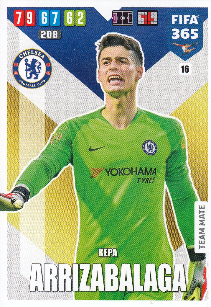 016. KEPA ARRIZABALAGA - CHELSEA - TEAM MATE