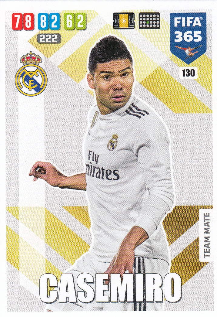130. CASEMIRO - REAL MADRID - TEAM MATE