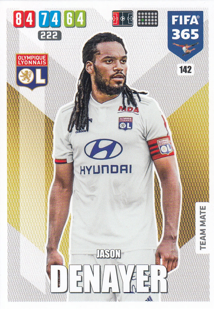 142. JASON DENAYER - OLYMPIQUE LYONNAIS - TEAM MATE