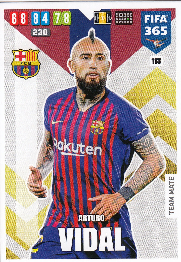 113. ARTURO VIDAL - BARCELONA - TEAM MATE