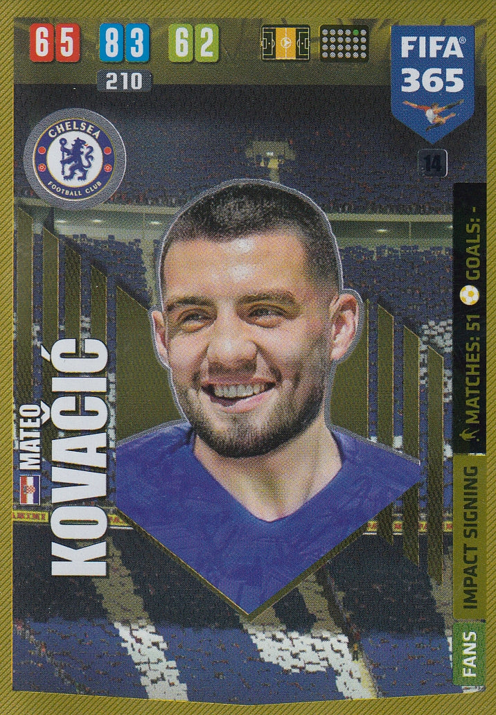 014. MATEO KOVACIC - CHELSEA - FANS IMPACT SIGNING