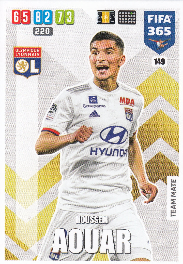 149. HOUSSEM AOUAR - OLYMPIQUE LYONNAIS - TEAM MATE
