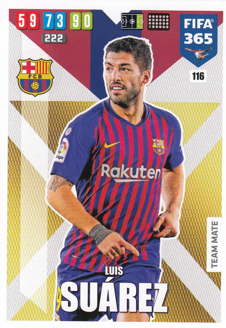116. LUIS SUÁREZ - BARCELONA - TEAM MATE