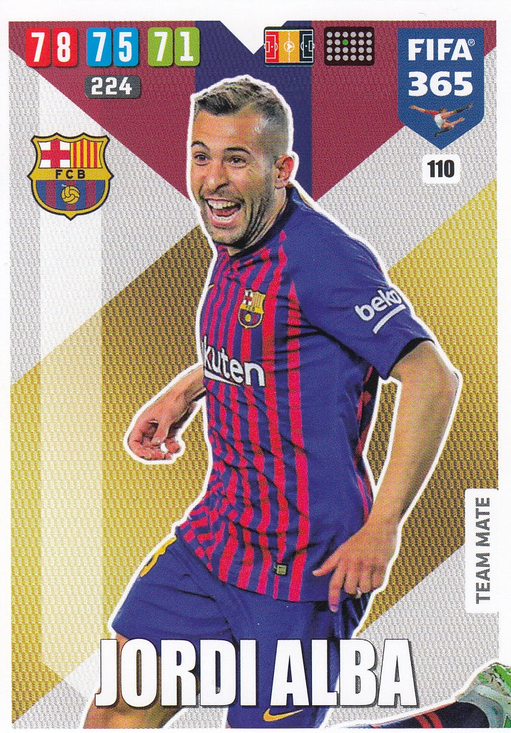 110. JORDI ALBA - BARCELONA - TEAM MATE
