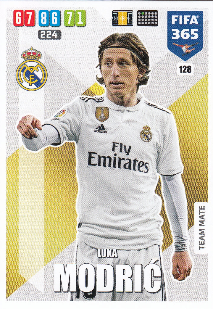 128. LUKA MODRIC - REAL MADRID - TEAM MATE