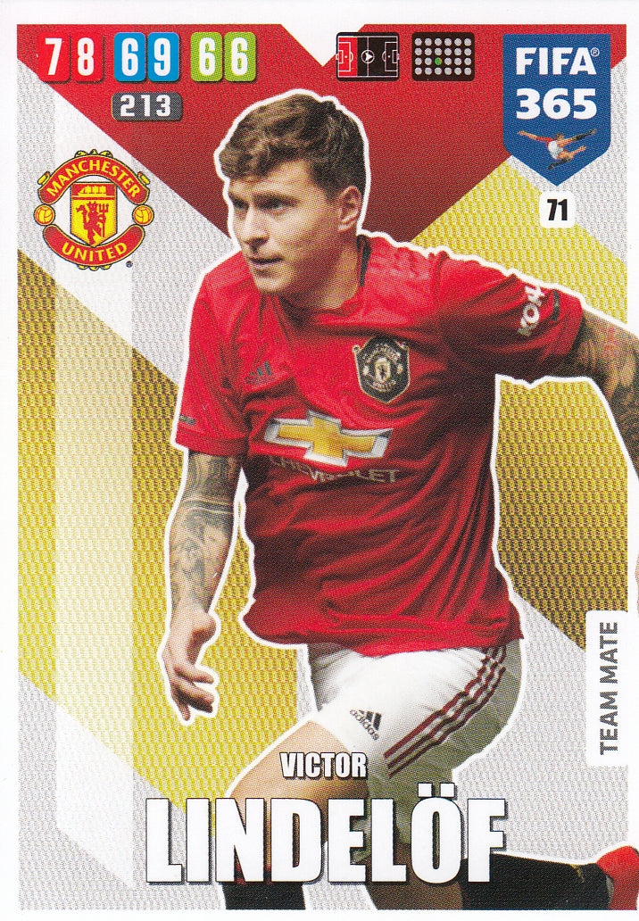 071. VICTOR LINDELÖF - MANCHESTER UNITED - TEAM MATE
