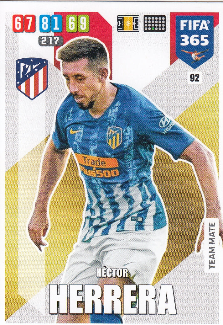 092. HECTOR HERRERA - ATLETICO DE MADRID - TEAM MATE