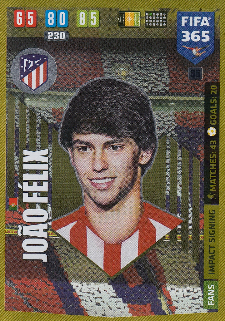 086. JOAO FELIX - ATLETICO DE MADRID - FANS IMPACT SIGNING
