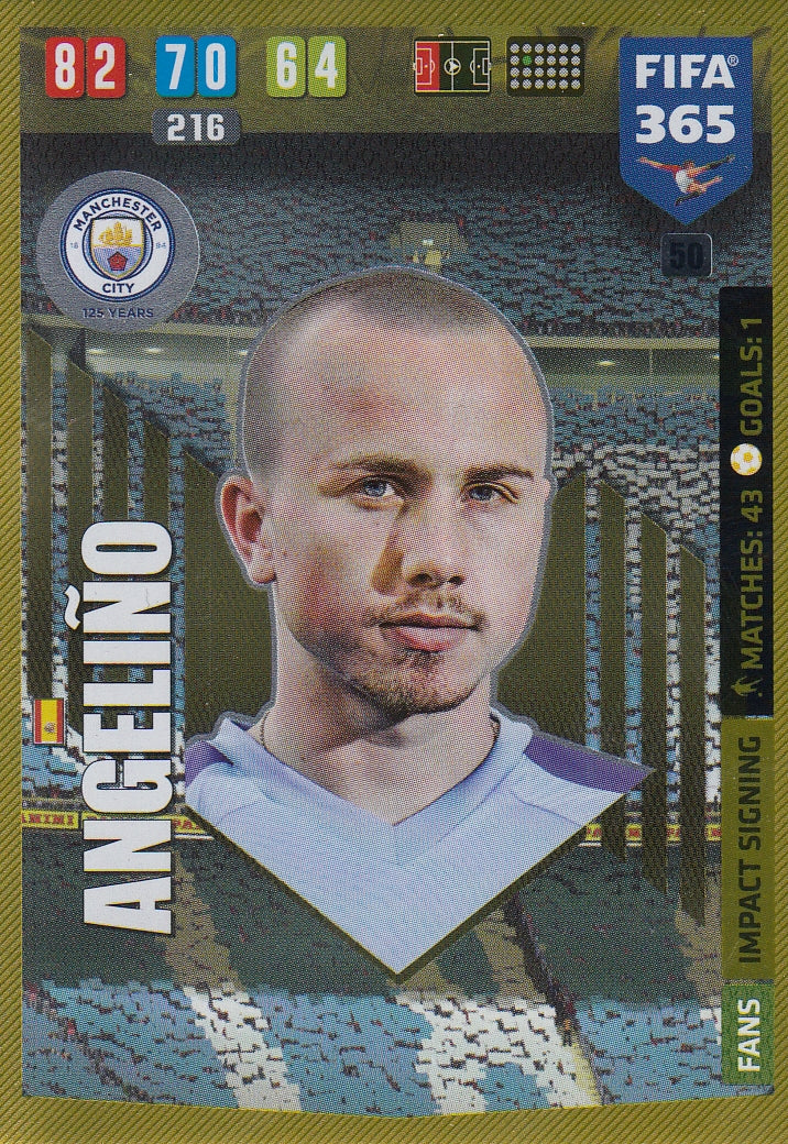 050. ANGELINO - MANCHESTER CITY - FANS IMPACT SIGNING