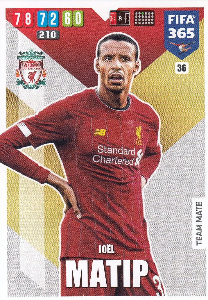 036. JOËL MATIP - LIVERPOOL - TEAM MATE
