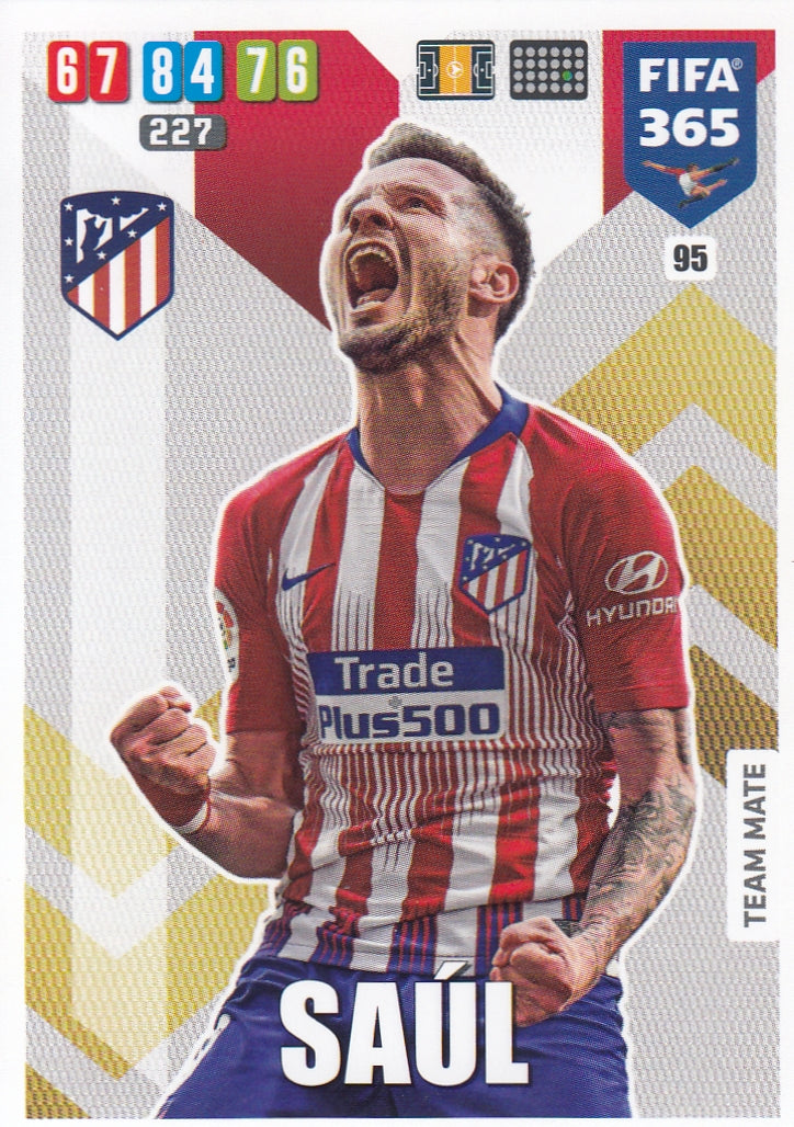 095. SAUL - ATLETICO DE MADRID - TEAM MATE