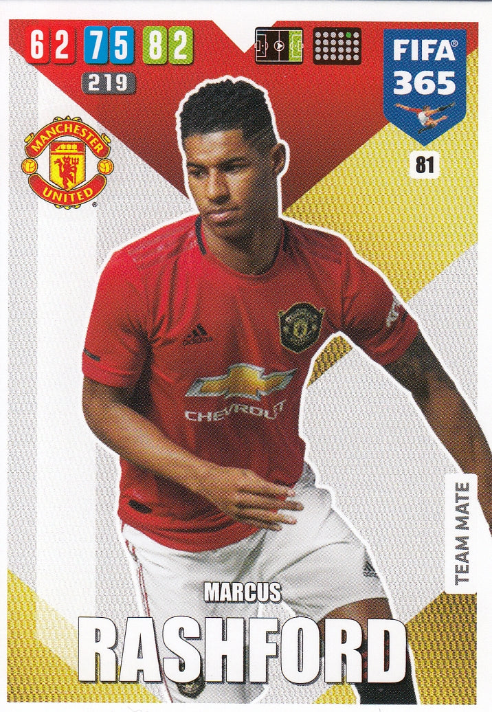 081. MARCUS RASHFORD - MANCHESTER UNITED - TEAM MATE