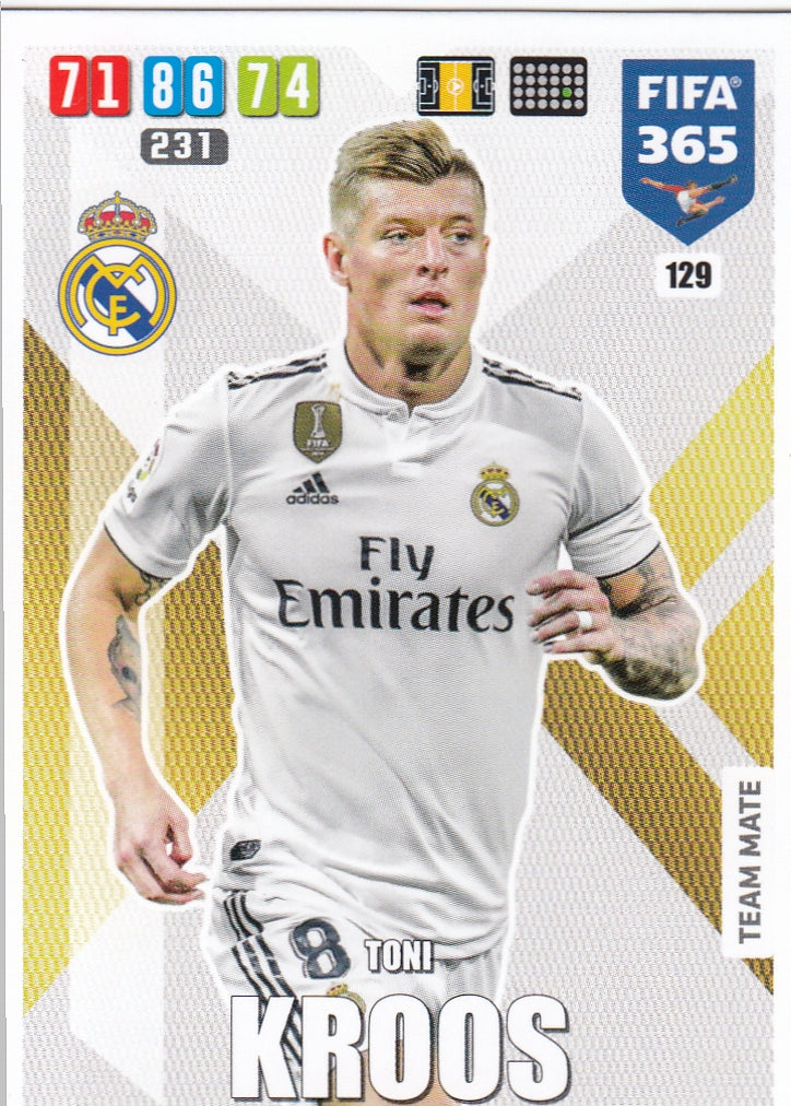 129. TONI KROOS - REAL MADRID - TEAM MATE