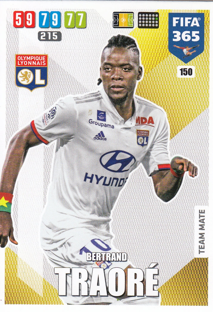 150. BERTRAND TRAORE - OLYMPIQUE LYONNAIS - TEAM MATE
