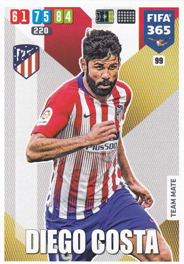 099. DIEGO COSTA - ATLETICO DE MADRID - TEAM MATE