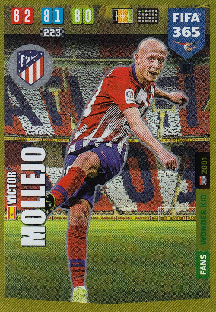 087. VICTOR MOLLEJO - ATLETICO DE MADRID - FANS WONDER KID