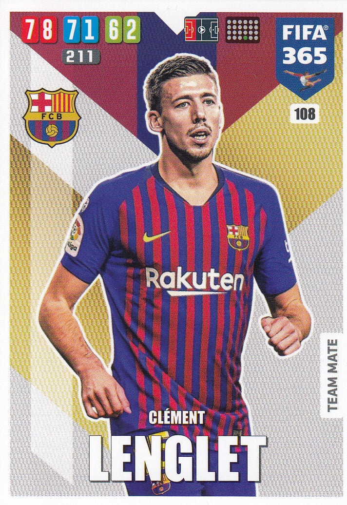 108. CLÉMENT LENGLET - BARCELONA - TEAM MATE