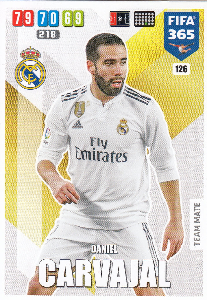 126. DANIEL CARVAJAL - REAL MADRID - TEAM MATE