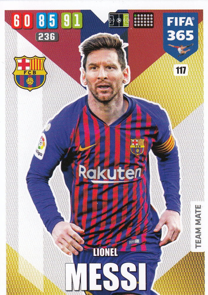 117. LIONEL MESSI - BARCELONA - TEAM MATE