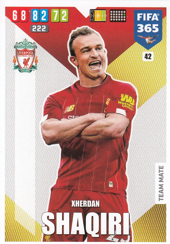 042. XHERDAN SHAQIRI - LIVERPOOL - TEAM MATE