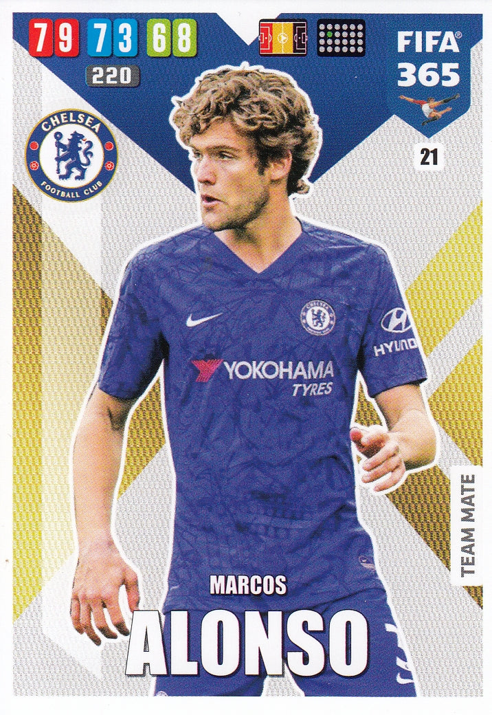 021. MARCOS ALONSO - CHELSEA - TEAM MATE