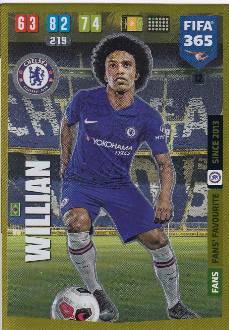 012. WILLIAN - CHELSEA - FANS FAVOURITE