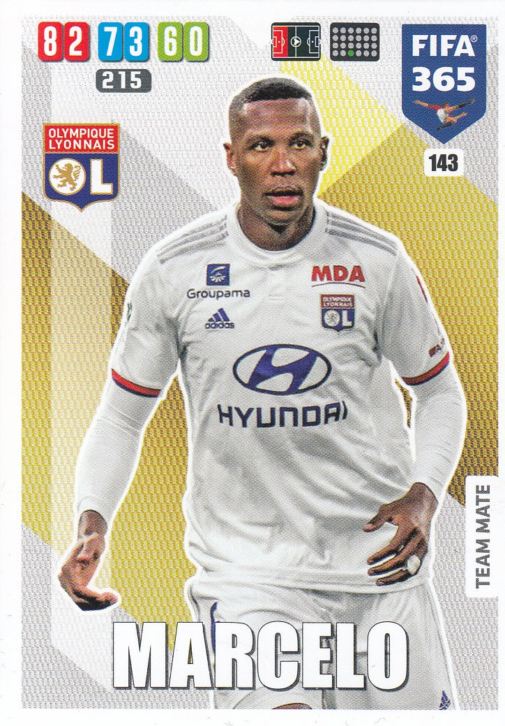 143. MARCELO - OLYMPIQUE LYONNAIS - TEAM MATE