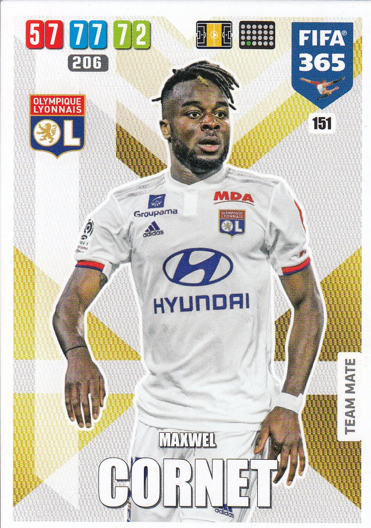 151. MAXWEL CORNET - OLYMPIQUE LYONNAIS - TEAM MATE