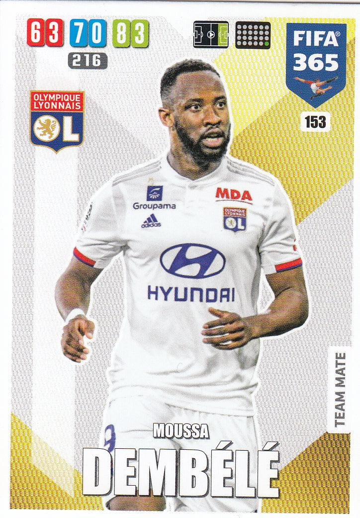 153. MOUSSA DEMBÉLÉ - OLYMPIQUE LYONNAIS - TEAM MATE