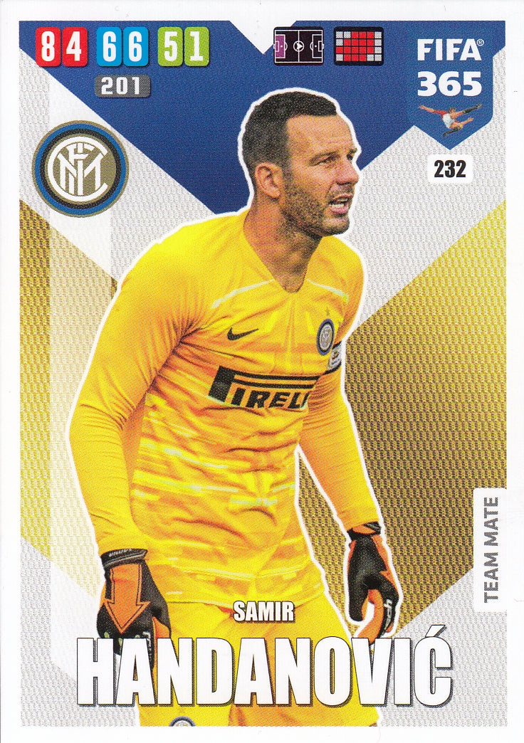232. SAMIR HANDANOVIC - INTER - TEAM MATE