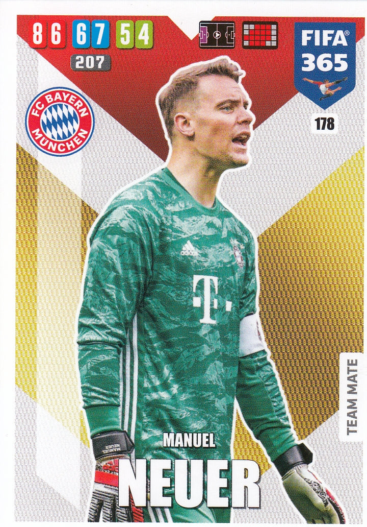178. MANUEL NEUER - BAYERN MÜNCHEN - TEAM MATE