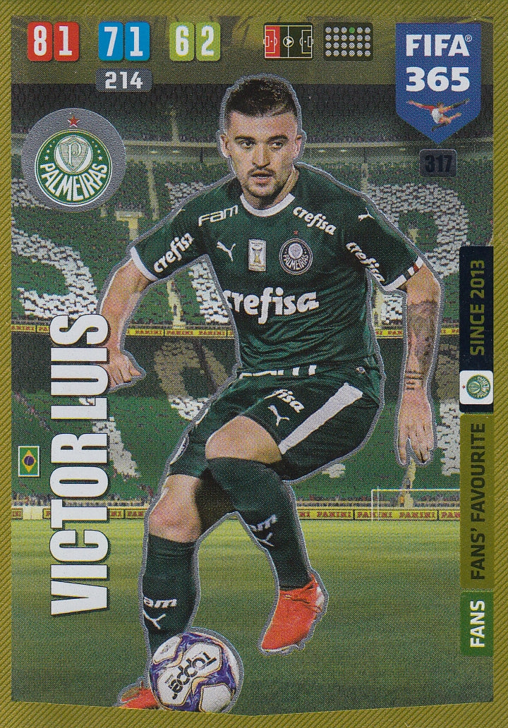 317. VICTOR LUIS - PALMEIRAS - FANS FANS’ FAVOURITE