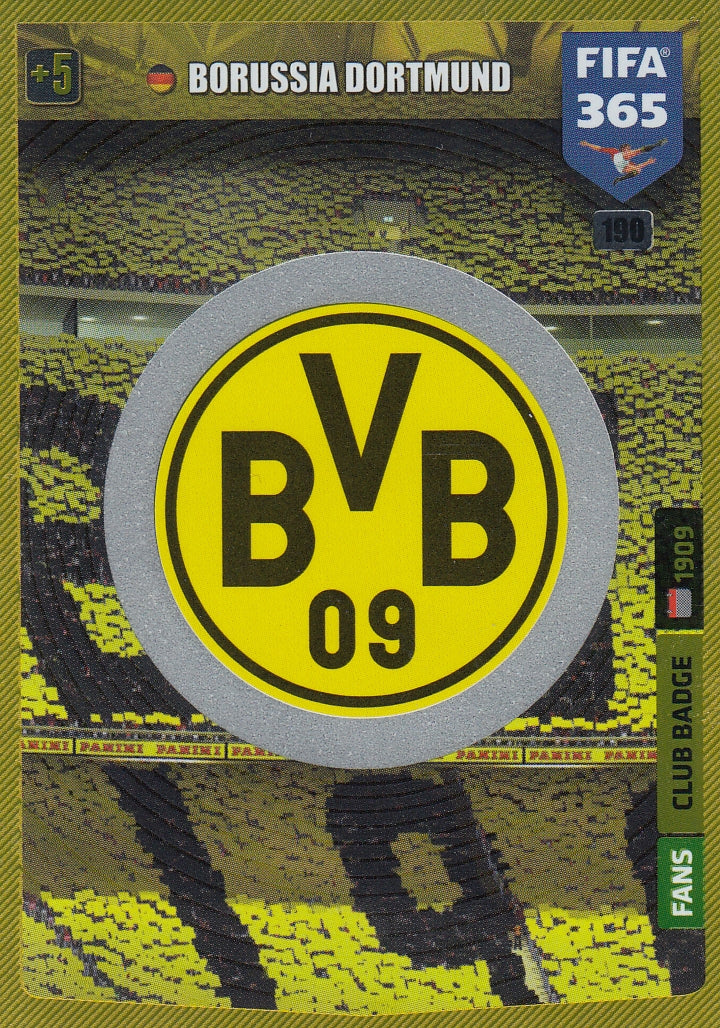 190. BORUSSIA DORTMUND - FANS CLUB BADGE