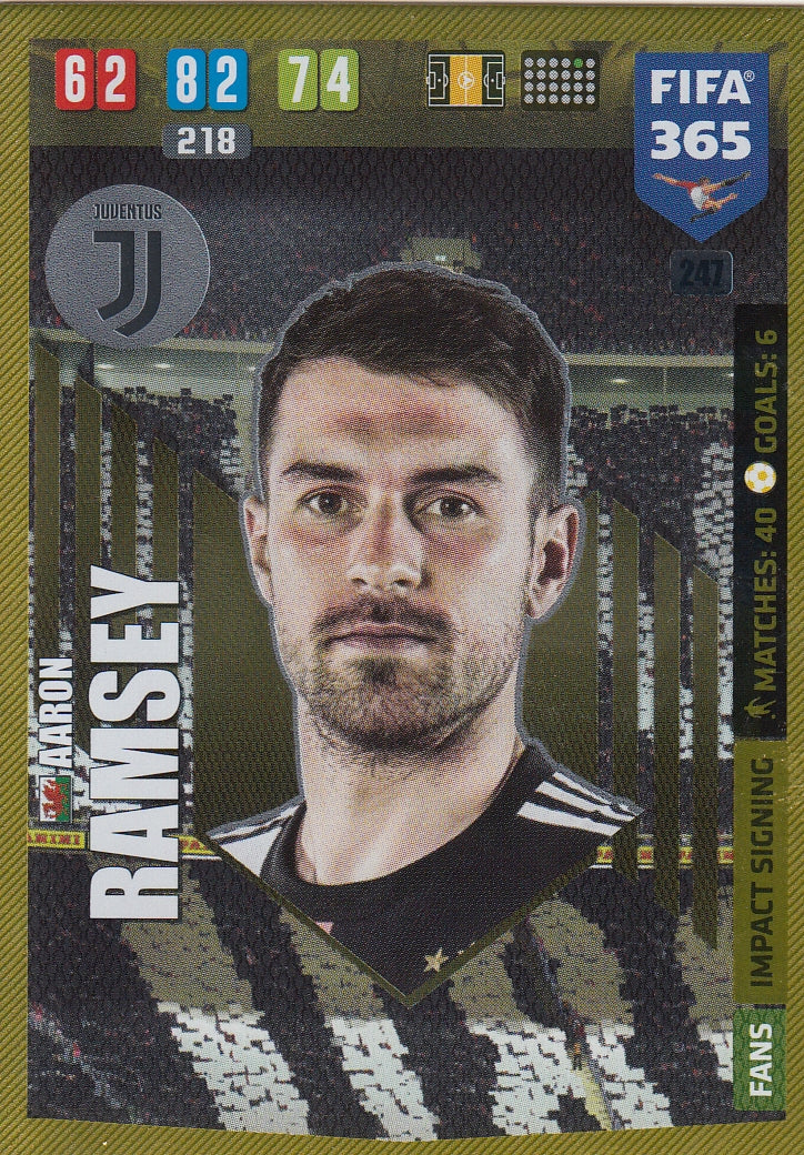 247. AARON RAMSEY - JUVENTUS - FANS IMPACT SIGNING