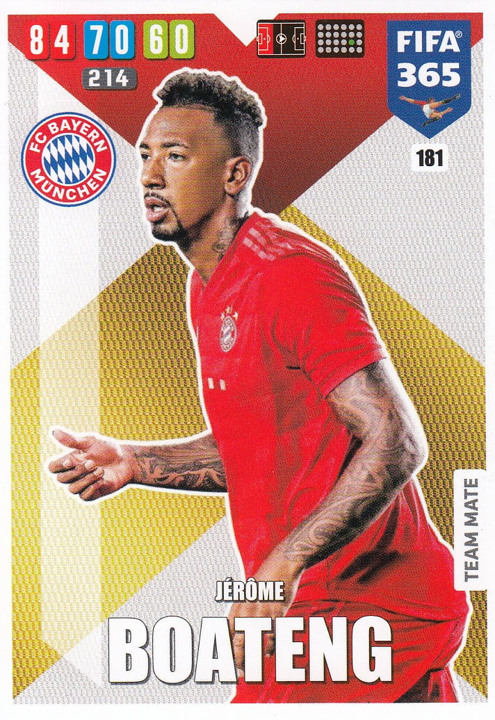 181. JEROME BOATENG - BAYERN MÜNCHEN - TEAM MATE