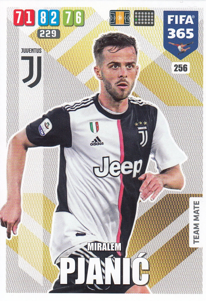 256. MIRALEM PJANIC - JUVENTUS - TEAM MATE