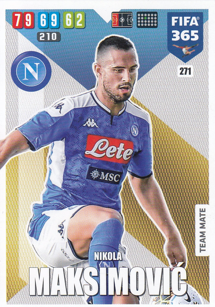 271. NIKOLA MAKSIMOVIC - NAPOLI - TEAM MATE