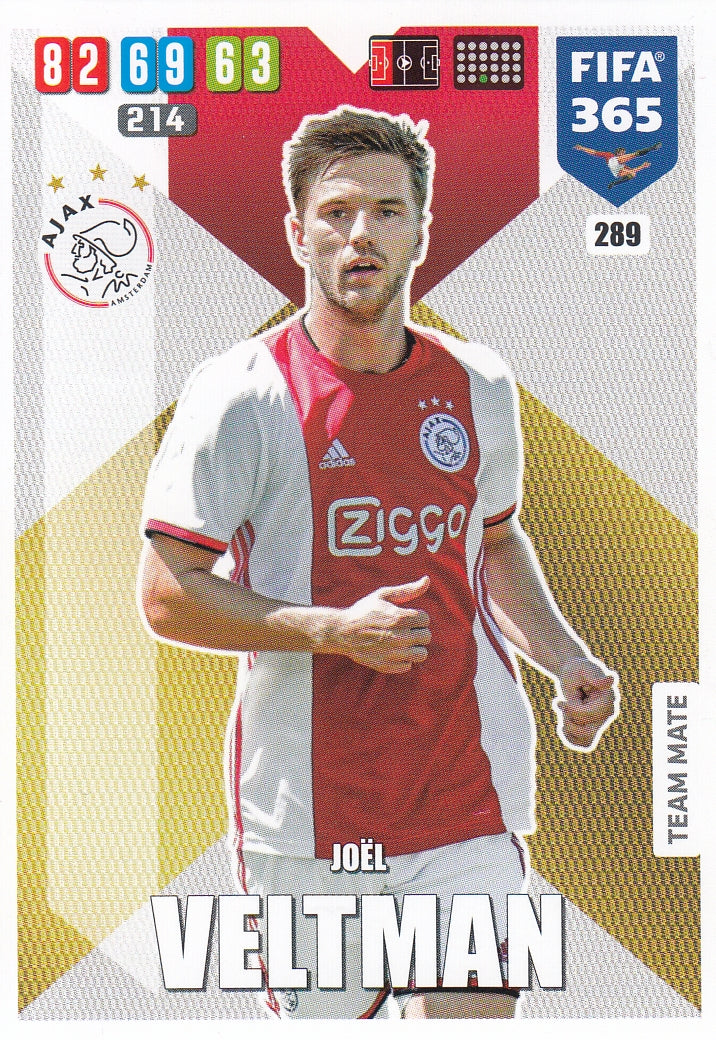 289. JOËL VELTMAN - AJAX - TEAM MATE