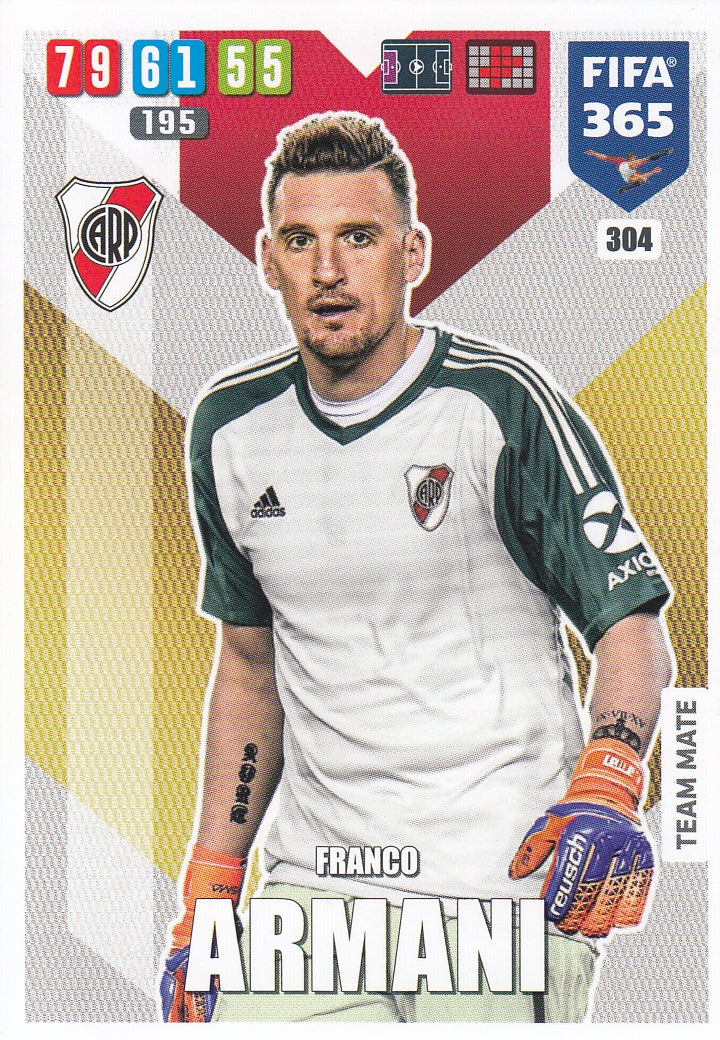 304. FRANCO ARMANI - RIVER PLATE - TEAM MATE