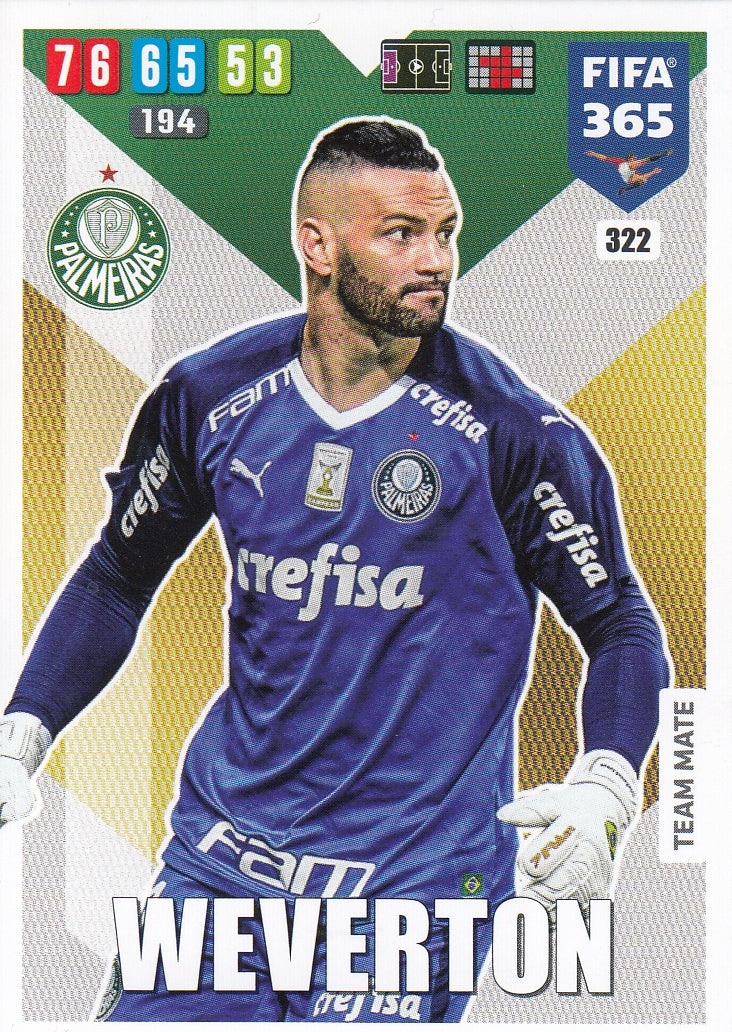 322. WEVERTON - PALMEIRAS - TEAM MATE